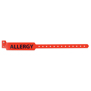 PRECISION DYNAMICS IMPRINTED ALERT BANDS - Alert Band CI Narrow, Fall Risk, Yellow, 500/bx | Quantity - 1x BX