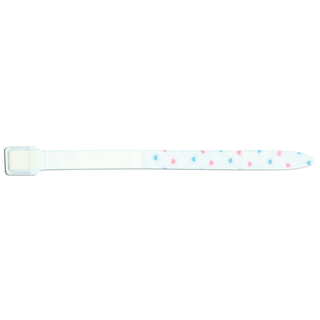 PRECISION DYNAMICS SOFT-LOCK IMPRINTER ID BRACELETS - Adult/ Infant ID Bracelet, 4-Part OB, Insert Band Style, Info Area For Adults: 2"L x 7/8"H, For Infants: 2 5/8"L x 3/8"H, Teddy Bears, 400/bx | Quantity - 1x BX