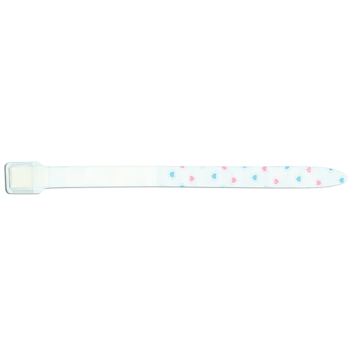 PRECISION DYNAMICS SOFT-LOCK IMPRINTER ID BRACELETS - Adult/ Infant ID Bracelet, 4-Part OB, Insert Band Style, Info Area For Adults: 2"L x 7/8"H, For Infants: 2 5/8"L x 3/8"H, Teddy Bears, 400/bx | Quantity - 1x BX