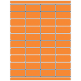 TIMEMED MULTI-PURPOSE LABELING FOR DESKTOP LASER PRINTERS - Single Ply Labels, White, On 8" x 11" Sheets, 1 7/16" x 4", 1,400/bx | Quantity - 1x BX