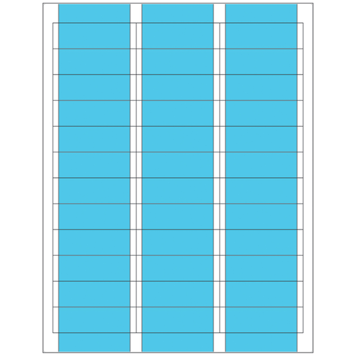 TIMEMED MULTI-PURPOSE LABELING FOR DESKTOP LASER PRINTERS - Single Ply Labels, White, On 8" x 11" Sheets, 1 7/16" x 4", 1,400/bx | Quantity - 1x BX