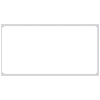 TIMEMED MULTI-PURPOSE LABELING FOR THERMAL PRINTERS - Infrared Thermal Glove Adhesive Labels, 1" x 2", 4,000/rl, 4 rl/bx | Quantity - 1x BX