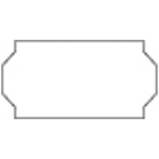 TIMEMED TX II LABELING SYSTEM - White Labels, Blank, Single Ply, Permanent Adhesive, Min. Order: 6 Rolls, 1,500/rl | Quantity - 1x RL