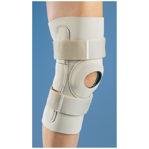 PROCARE HINGED KNEE SUPPORT - Knee Support, 1/8" Reinforced Universal Buttress, Medium 18"-20" | Quantity - 1x EA
