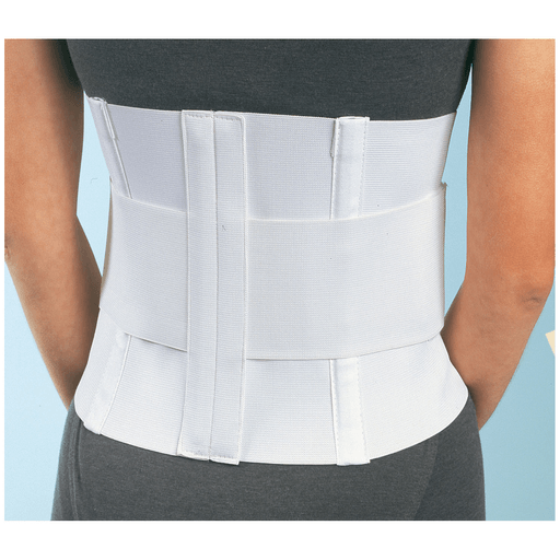 PROCARE DOUBLE-PULL SACRO-LUMBAR SUPPORT - Sacro-Lumbar Support, Small, 31"-34" Waist, White | Quantity - 1x EA