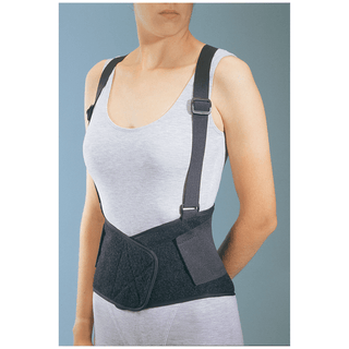 PROCARE INDUSTRIAL BACK SUPPORT - Back Support, No Suspenders, X-Large (42"-50"), Black | Quantity - 1x EA