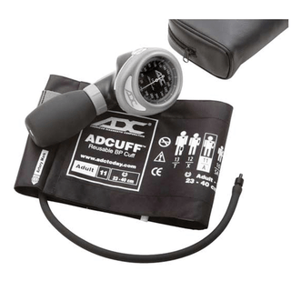 ADC DIAGNOSTIX 703 SERIES SPHYGMOMANOMETER - Adult Aneroid, Dark Green, Latex Free (LF) | Quantity - 1x EA