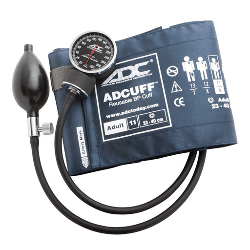 ADC DIAGNOSTIX 720 SERIES SPHYGMOMANOMETER - Adult Aneroid, Royal Blue, Latex Free (LF) | Quantity - 1x EA
