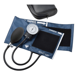 ADC PROSPHYG 775 SERIES ANEROID SPHYGMOMANOMETER - Large Adult Aneroid, Navy, Latex Free (LF) | Quantity - 1x EA
