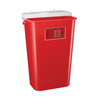 BEMIS SHARPS CONTAINERS - Sharps Container, 2 Gal, Translucent Red, 30/cs | Quantity - 1x CS