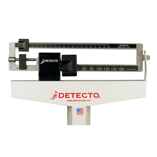DETECTO PHYSICIANS SCALE - Physician's Scale, Weigh Beam, 200 kg X 100 G, Height Rod (DROP SHIP ONLY) | Quantity - 1x EA