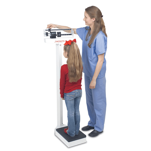 DETECTO PHYSICIANS SCALE - Physician's Scale, Weigh Beam, 450 lb X 4 Oz (DROP SHIP ONLY) | Quantity - 1x EA