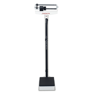 DETECTO PHYSICIANS SCALE - Physician's Scale, Weigh Beam, 450 lb X 4 Oz, Height Rod (DROP SHIP ONLY) | Quantity - 1x EA