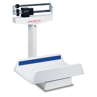 DETECTO HEAVY DUTY PEDIATRIC SCALE - Baby Scale, Weighbeam, Tray, 65 kg X 20 G (DROP SHIP ONLY) | Quantity - 1x EA