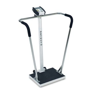 DETECTO PORTABLE HIGH CAPACITY DIGITAL SCALE - Bariatric Scale, Digital, 600 lb X .2 lb / 270 kg X .1 kg, 18" X 14" Platform, Height Rod (DROP SHIP ONLY) | Quantity - 1x EA