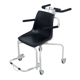 DETECTO ROLLING CHAIR SCALE - Chair Scale, Digital, 550 lb X .2 lb  / 250 kg X .1 kg (DROP SHIP ONLY) | Quantity - 1x EA