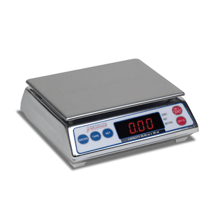 DETECTO ELECTRONIC DIGITAL PORTION CONTROL SCALE - Portion Control Scale, Capacity: 8 lb - 7.998 lb x .002 lb, Stainless Steel (DROP SHIP ONLY) | Quantity - 1x EA