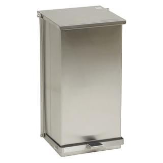 DETECTO STEP-ON CANS - Step-On Can, 48 Qt, Stainless Steel (DROP SHIP ONLY) | Quantity - 1x EA