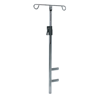 DETECTO CART ACCESSORIES - Detecto Adjustable Chrome IV Pole (DROP SHIP ONLY) | Quantity - 1x EA