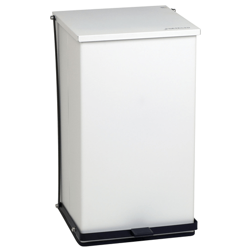DETECTO STEP-ON CANS - Step-On Can, 100 Qt, White (DROP SHIP ONLY) | Quantity - 1x EA