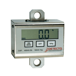 DETECTO PATIENT LIFT SCALEDIGITALPatient Lift Indicator, 400lb Capacity | Quantity - 1x EA