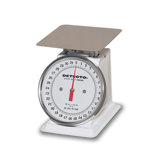 DETECTO MECHANICAL 6" DIAL TYPE PORTION SCALES - Portion Scales, Rotating Dial, Painted Finish, 32 oz x  oz (DROP SHIP ONLY) | Quantity - 1x EA