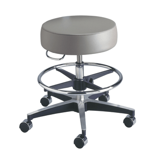 BREWER CENTURY SERIES PNEUMATIC STOOL - Century Stool, Pneumatic, 17"-24", Backrest | Quantity - 1x EA