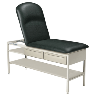 BREWER ELEMENT TREATMENT TABLE - Element Treatment Table Model 2210, Frame, Shelf & Drawers with Flat Upholstery Top, Special Color | Quantity - 1x EA
