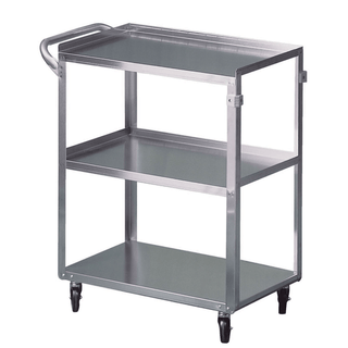 BREWER UTILITY CARTS - Utility Cart, Stainless Steel, All Purpose, 300 lb Capacity | Quantity - 1x EA