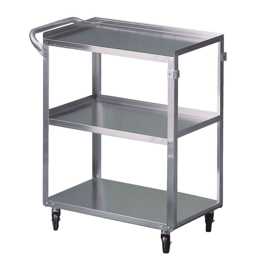 BREWER UTILITY CARTS - Utility Cart, Stainless Steel, All Purpose, 300 lb Capacity | Quantity - 1x EA