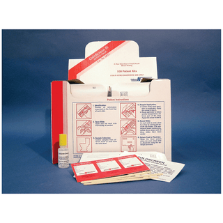 HELENA COLOSCREEN OFFICE PACK - ColoScreen Office Pack, 100 Triple Unit Slides, 6 x 15mL Developers, Applicators, Envelopes, CLIA Waived, 100/bx | Quantity - 1x BX