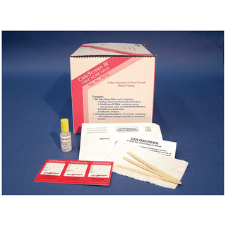HELENA COLOSCREEN TAKE HOME PACK - ColoScreen Take Home, Collection Tissues & Envelopes, 80 Slides, 6 x 15mL Developer, 240 Specimen Applicators, CLIA Waived | Quantity - 1x BX