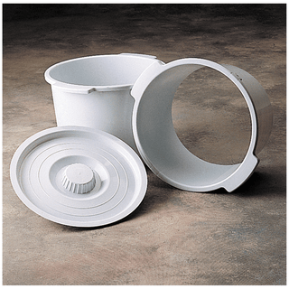 INVACARE COMMODE ACCESSORIES - Pail & Lid, 12 Qt, 12/cs  | Quantity - 1x CS