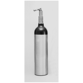 MADA M6 LUXFER ALUMINUM OXYGEN CYLINDERS - Cylinder, 165 Liters, CGA-870 Toggle Valve, Empty (Surcharge May Apply) | Quantity - 1x EA