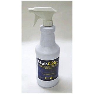 MADA DISINFECTANT/CLEANERS - MadaCide-FD Disinfectant/ Cleaner, 5 Gallon Bottle | Quantity - 1x EA