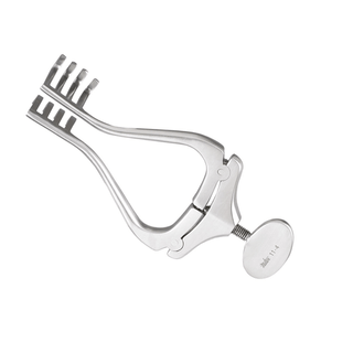 MILTEX JANSEN RETRACTOR - Jansen Retractor, 4", Spread 3", 4 x 4 Blunt Prongs 20mm Deep | Quantity - 1x EA
