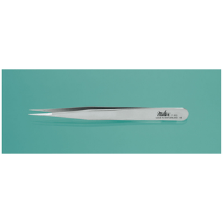 MILTEX SWISS JEWELER STYLE FORCEPS - Style 7 Jeweler Style Forceps, Micro-Fine, Curved, 4" | Quantity - 1x EA