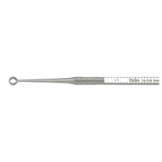 MILTEX HEATH CHALAZION CURETTES - Heath Chalazion Curette, 4", Size 1, 1mm | Quantity - 1x EA