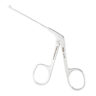 MILTEX MICRO ALLIGATOR EAR FORCEPS - Ear Forceps, Serrated Jaws 0.8mm Wide, Ebony Finish | Quantity - 1x EA