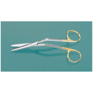 MILTEX FOMON SCISSORS - Fomon Scissors, 5", Angled Shanks, Carab-N-Sert | Quantity - 1x EA