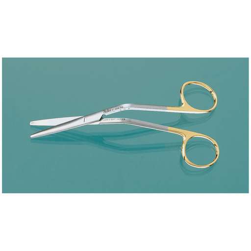MILTEX FOMON SCISSORS - Fomon Scissors, 5", Angled Shanks, Carab-N-Sert | Quantity - 1x EA