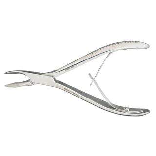 MILTEX ORAL SURGERY RONGEUR - Oral Surgery Rongeur, 5", No. 4 Pattern, Slightly Curved Beaks | Quantity - 1x EA
