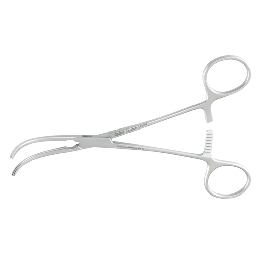 MILTEX DEBAKEY VASCULAR CLAMPS - Peripheral Vascular Clamp, 6", Curved Jaws | Quantity - 1x EA