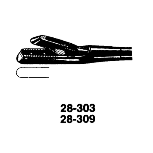 MILTEX YEOMAN BIOPSY FORCEPS - Biopsy Forceps, 14" Rotating Shaft, Teeth & Ring Handle, Straight 4 x 8mm Bite, Basket | Quantity - 1x EA