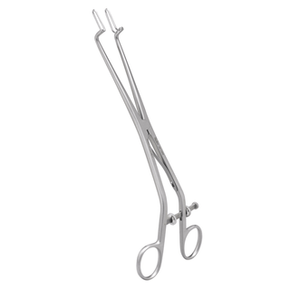 MILTEX KOGAN ENDOCERVICAL SPECULUM - Endocervical Speculum, 9", Gauge & Set Screw, Offset Ring Handles, Fenestrated Jaws 7 x 25mm | Quantity - 1x EA