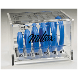 MILTEX PESSARY FITTING SET - Fitting Set, 6 Ring Pessaries, Latex Free (LF) | Quantity - 1x EA