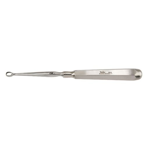 MILTEX PIFFARD DERMAL CURETTES - Dermal Curette, Size 1, 5" Oval Narrow Handles | Quantity - 1x EA
