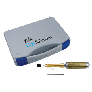 MILTEX CRYOSOLUTIONS - Complete Set Includes: 1mm Wide Tip, One Cartridge, Metal Pin, User Manual & Plastic Case | Quantity - 1x EA