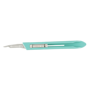 MILTEX STAINLESS STEEL DISPOSABLE SAFETY SCALPEL - #10 Scalpel, 10/bx | Quantity - 1x BX