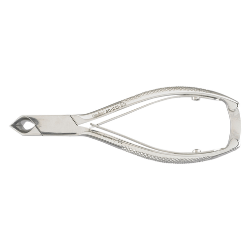 MILTEX NAIL NIPPERS - Nail Nipper, 5", Stainless, Angled Concave Jaws, Double Spring | Quantity - 1x EA